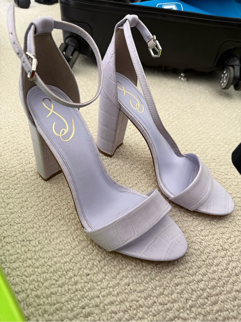 Sam Edelman lavender heels